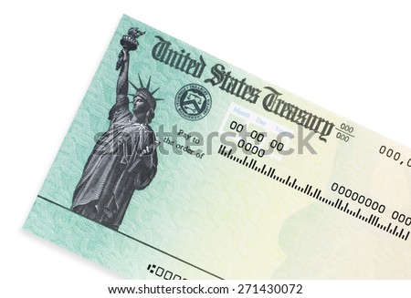 treasury check spending shutterstock vectors government search logo