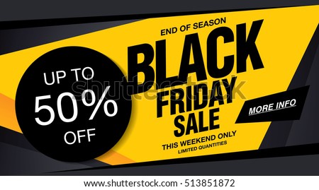 Sale poster of black friday Sale poster of black friday