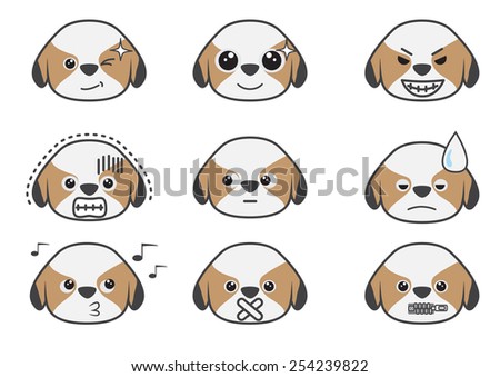 Shih Tzu Stock Vectors & Vector Clip Art | Shutterstock