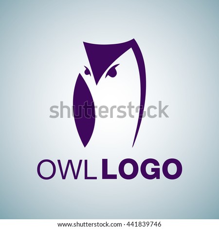 Owl Logo Set Stock Vector 441840868 - Shutterstock