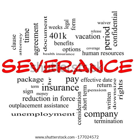 Stock options severance package