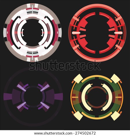 Sci fi poker chips