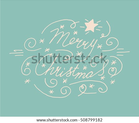 Winter Poster Lettering Typographic Background Winter Stock Vector 480460624 - Shutterstock