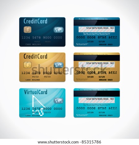 Credit Card Design Stock Photos, Images, & Pictures | Shutterstock