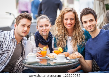 Friends Handsome Man Friends Handsome Man