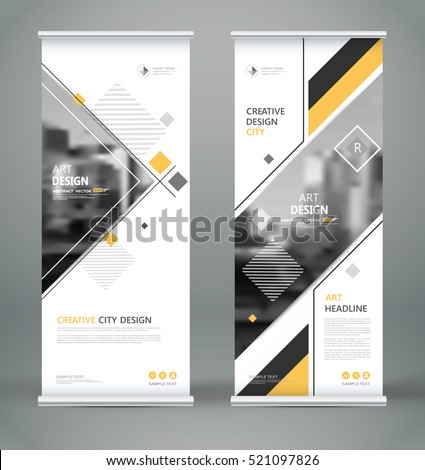Abstract composition. White roll up brochure cover design. Info banner frame. Text font. Title sheet model set. Modern vector front page. City view brand flag. Triangle figures icon. Ad flyer fiber Abstract composition. White roll up brochure cover design. Info banner frame. Text font. Title sheet model set. Modern vector front page. City view brand flag. Triangle figures icon. Ad flyer fiber