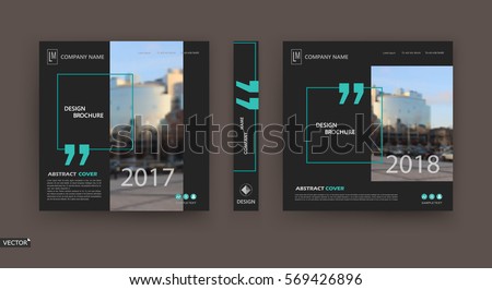 Abstract patch brochure cover design. Black info data banner frame. Techno title sheet model set. Modern vector front page art. Urban city blurb texture. Green citation figure icon. Ad flyer text font Abstract patch brochure cover design. Black info data banner frame. Techno title sheet model set. Modern vector front page art. Urban city blurb texture. Green citation figure icon. Ad flyer text font