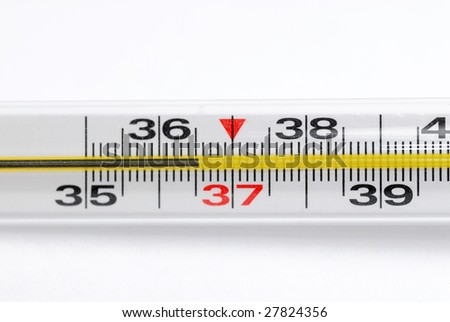 thermometer normal temperature showing shutterstock