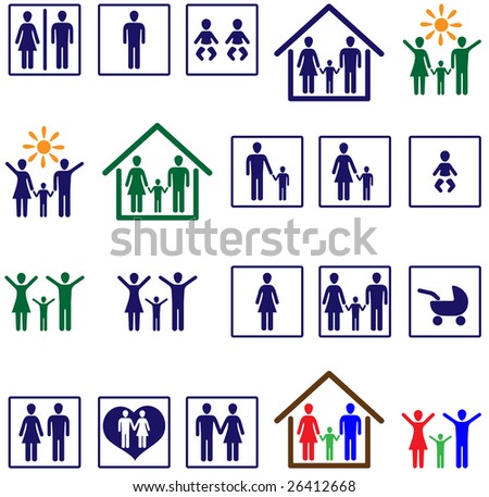 Non Profit Social Service Responsibilities Foundation Stock Vector 