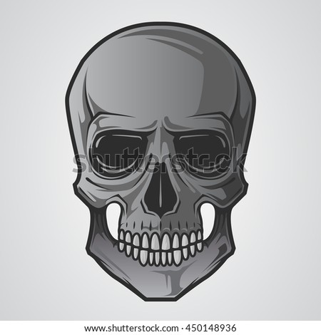 Skull Set Stock Vector 252855385 - Shutterstock