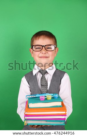 The boy at the back of the class book