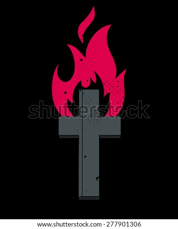 Fire Flame Icon Stock Vector 53415121 - Shutterstock