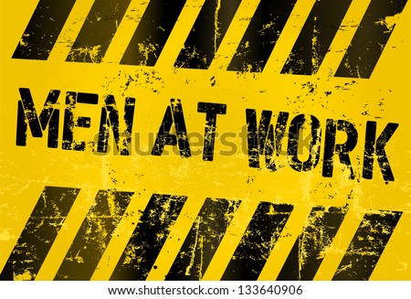 Men At Work Sign Stock Photos, Images, & Pictures | Shutterstock