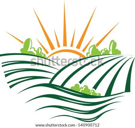 Rolling Green Hills Stock Vector 82635715 - Shutterstock