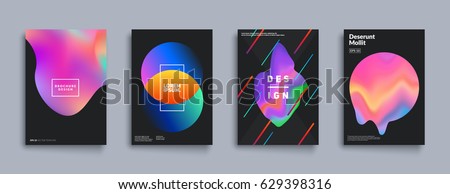 Liquid color covers set. Fluid shapes composition. Futuristic design posters. Eps10 vector. Liquid color covers set. Fluid shapes composition. Futuristic design posters. Eps10 vector.