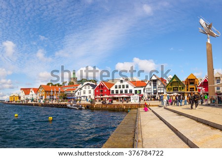 stavanger norway quay pubs restaurants port many july destinations europe travel shutterstock cruise centre famous most