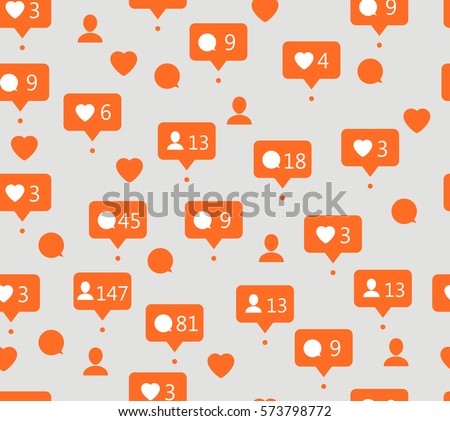 Speech bubbles. Vector. Seamless pattern. Speech bubbles for social network. Abstract background. Seamless pattern. Vector. Likes, comments, followers and subscribers in social communication. Speech bubbles. Vector. Seamless pattern. Speech bubbles for social network. Abstract background. Seamless pattern. Vector. Likes, comments, followers and subscribers in social communication.