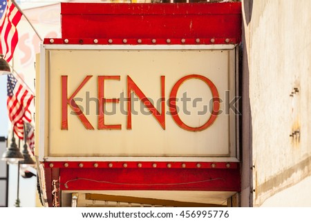 Keno display