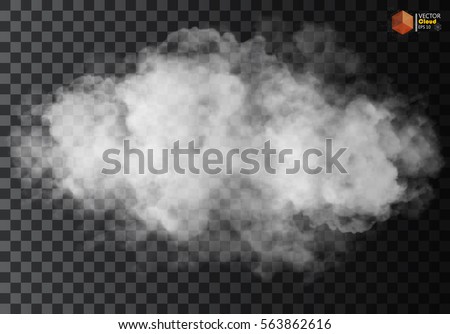 Fog or smoke isolated transparent special effect. White vector cloudiness, mist or smog background. Vector illustration Fog or smoke isolated transparent special effect. White vector cloudiness, mist or smog background. Vector illustration