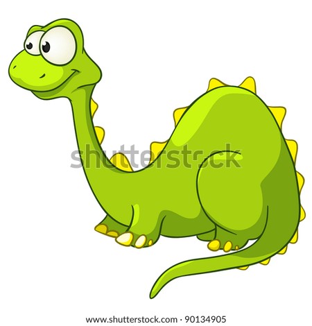 Cartoon Dino Stock Vector 90134905 - Shutterstock