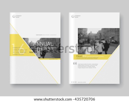 Cover design annual report,vector template brochures, flyers, presentations, leaflet, magazine a4 size. White with yellow abstract background - stock vector Cover design annual report,vector template brochures, flyers, presentations, leaflet, magazine a4 size. White with yellow abstract background - stock vector