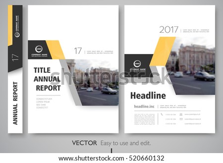 Cover design annual report,vector template brochures, flyers, presentations, leaflet, magazine a4 size. White with yellow abstract background Cover design annual report,vector template brochures, flyers, presentations, leaflet, magazine a4 size. White with yellow abstract background