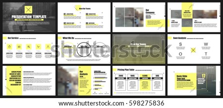 Yellow and gray elements for infographics. Presentation templates. Use in presentation, flyer and leaflet, corporate report, marketing, advertising, annual report, banner. Yellow and gray elements for infographics. Presentation templates. Use in presentation, flyer and leaflet, corporate report, marketing, advertising, annual report, banner.