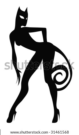 http://thumb9.shutterstock.com/display_pic_with_logo/389314/389314,1244134483,6/stock-photo-illustrated-silhouette-of-a-sexy-cat-woman-31461568.jpg