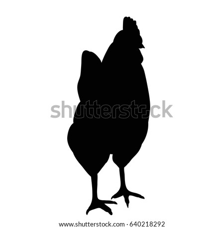 Chicken Stock Vector 85026073 - Shutterstock