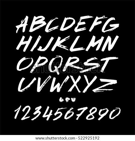 Hand Lettering Alphabet Stock Images, Royalty-Free Images &amp; Vectors | Shutterstock