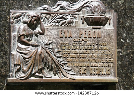  - stock-photo-buenos-aires-argentina-january-cemetery-in-recoleta-the-grave-site-of-evita-peron-the-142387126