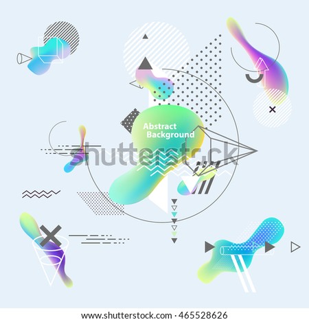 Abstract multicolor geometric background Abstract multicolor geometric background