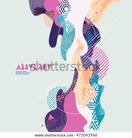 Abstract dynamic geometric background Abstract dynamic geometric background