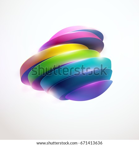 3D colorful ball 3D colorful ball