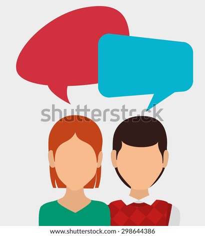 Cartoon Jpeg Illustration Two Man Talking Stock Illustration 30080020