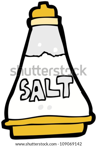 Stock Images similar to ID 97054184 - cartoon salt shaker