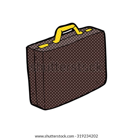 Cartoon Briefcase Stock Illustration 319234202 - Shutterstock