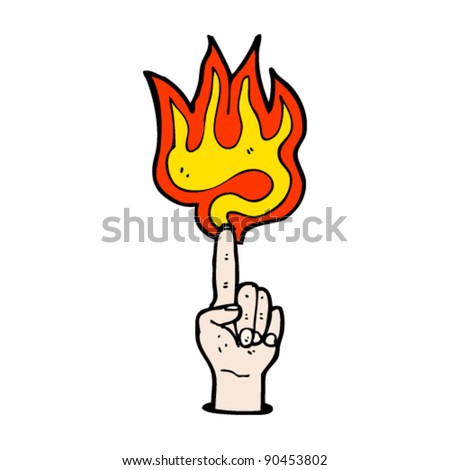 Stock Images Similar To Id 103878605 - Cartoon Fire Spell