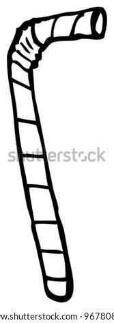 Cartoon Straw Stock Illustration 96798988 - Shutterstock