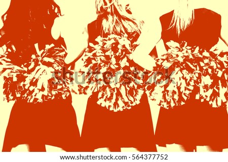 Cheerleader Stock Images, Royalty-Free Images & Vectors | Shutterstock