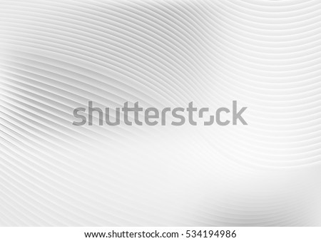 Abstract grey white waves and lines pattern. Vector futuristic template background Abstract grey white waves and lines pattern. Vector futuristic template background