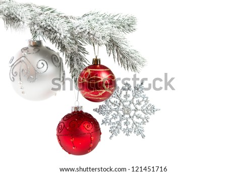 Hand Drawn Fir Branch Christmas Decoration Stock Vector 119689486 - Shutterstock