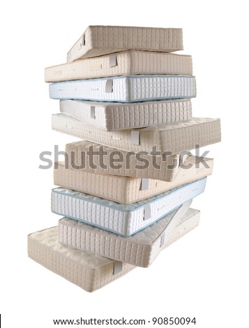 stack of mattresses clip art