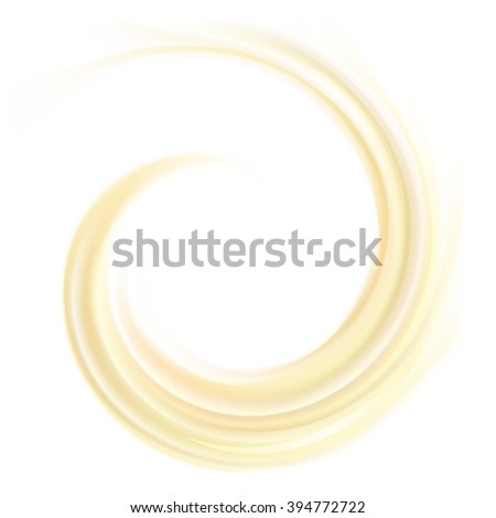 Soft wonderful light ecru color eddy flow aqua luxury beige modern fond of rippled surface. Closeup view with space for text in glowing center. Sweet yummy tasty volute melted fatty milky choco butter - stock vector Soft wonderful light ecru color eddy flow aqua luxury beige modern fond of rippled surface. Closeup view with space for text in glowing center. Sweet yummy tasty volute melted fatty milky choco butter - stock vector