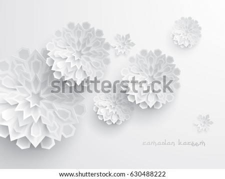 Paper graphic of islamic geometric art. Islamic decoration. Ramadan Kareem is the name of the glorious month of Ramadan. Paper graphic of islamic geometric art. Islamic decoration. Ramadan Kareem is the name of the glorious month of Ramadan.