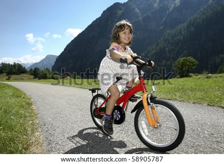 little girls mountain bike