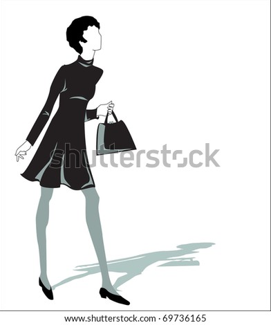 1960s Fashion Stock Vectors & Vector Clip Art | Shutterstock