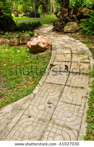 Concrete Walkway Stock Photos, Images, & Pictures | Shutterstock