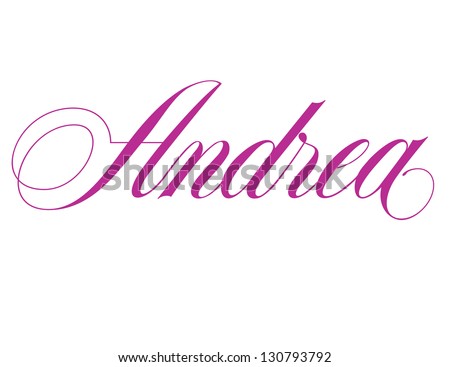 The name andrea Stock Photos, Images, & Pictures | Shutterstock