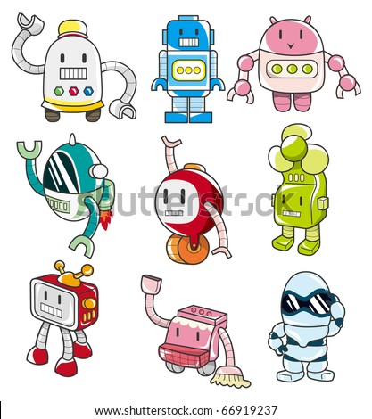 Cartoon-robot Stock Images, Royalty-Free Images &amp; Vectors | Shutterstock